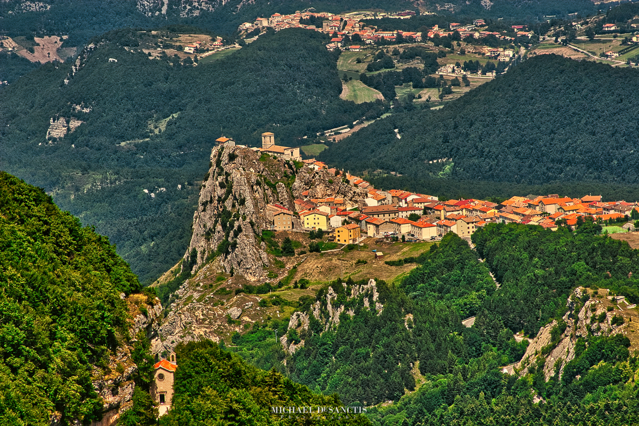 Pescopennataro, il nido delle aquile